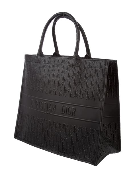 dior leather|inside dior book tote.